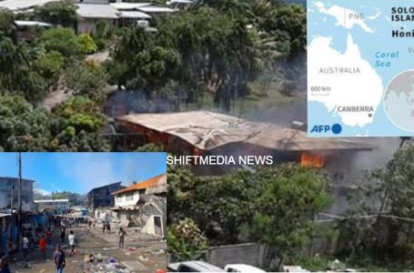 TORCHED: Angry Solomon Islanders Burn Prime Minister’s House Over Ties With China